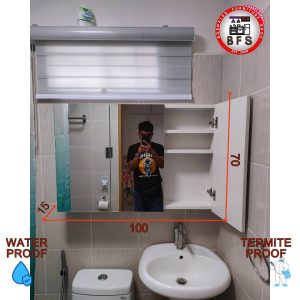 Customize Mirror Cabinet 15x100x70cm