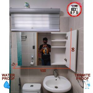 Customize Mirror Cabinet 15x100x90cm