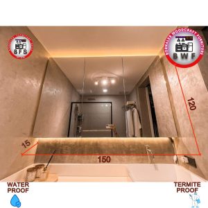 Customize Mirror Cabinet 15x150x120cm