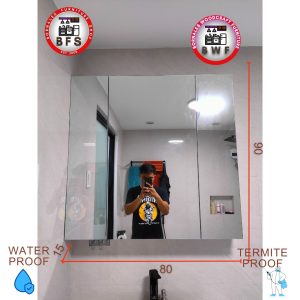 Customize Mirror Cabinet 15x80x90cm