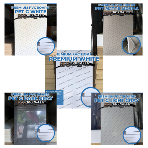 Premium PET-G PVC Board Upgrade ⭐